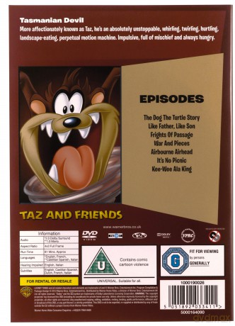 Looney Tunes - Taz (Zwariowane Melodie) [DVD]