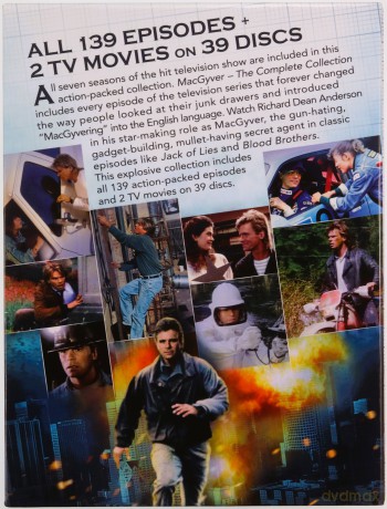 MacGyver (Original) Season 1-7 Complete Collection [39DVD]