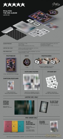 Stray Kids: 5-Star (General - Limited Ver.) [CD]
