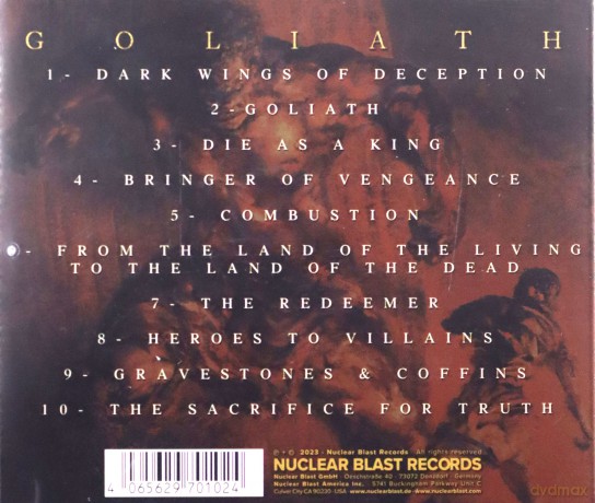 Kataklysm: Goliath [CD]