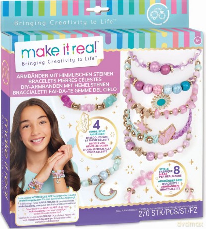 Make it real Bransoletki Celestial Stone, Zestaw kreatywny