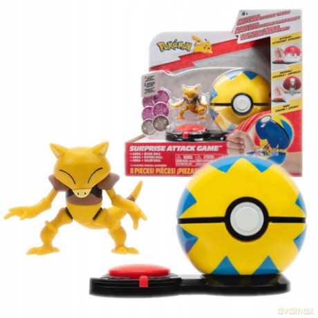 Pokemon Pokemon Surprise Attack Game Single-Pack Abra with Quick Ball - W2 [FIGURKA]