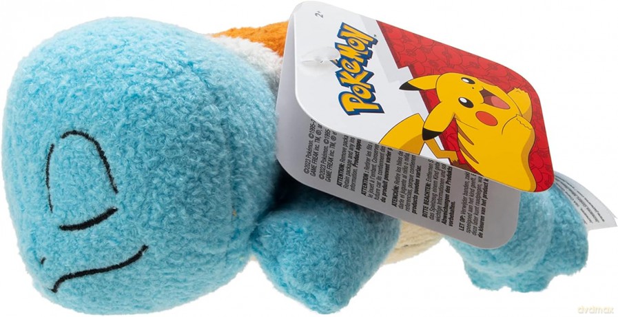 Pokemon Śpiąc Squirtle Seria 2, Plusz, 13 cm