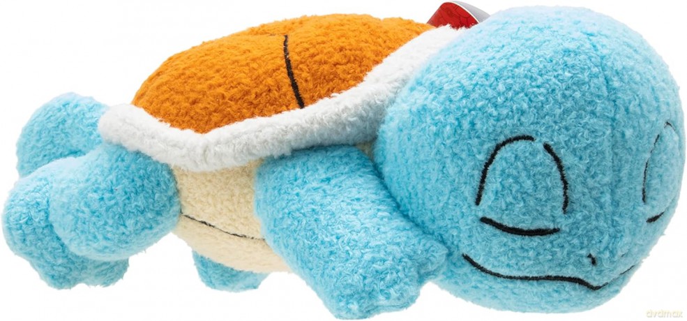 Pokemon Śpiąc Squirtle Seria 2, Plusz, 13 cm