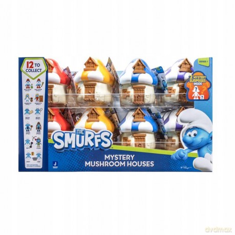 Smerfy Domek Smerfów z figurką, Domek, 8 cm [FIGURKA]