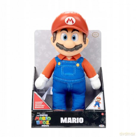 Super Mario Movie, Mario, Plusz, 30 cm