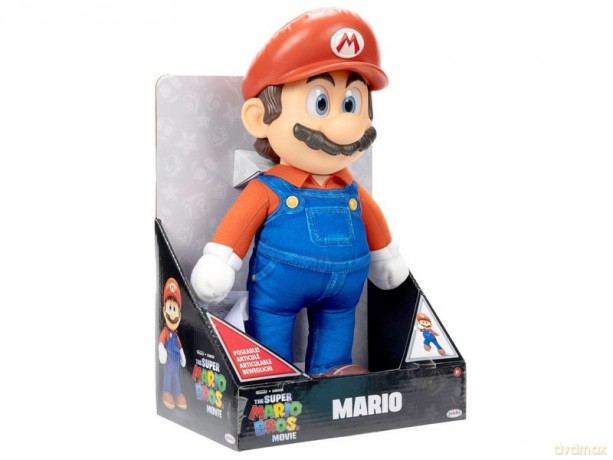 Super Mario Movie, Mario, Plusz, 30 cm