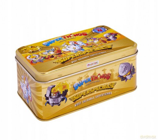 SuperThings Gold  Tin SuperSpecials Złota puszka Seria IV [FIGURKA]