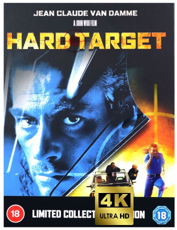 Hard Target (Nieuchwytny cel) (steelbook) [Blu-Ray 4K]+[Blu-Ray]