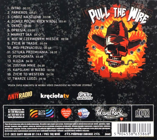 Pull The Wire: Live Pol'and'Rock 2022 (digipack) [CD]