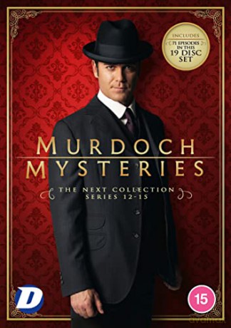 Murdoch Mysteries - The Next Collection Seasons 12 to 15 (Detektyw Murdoch) [DVD]