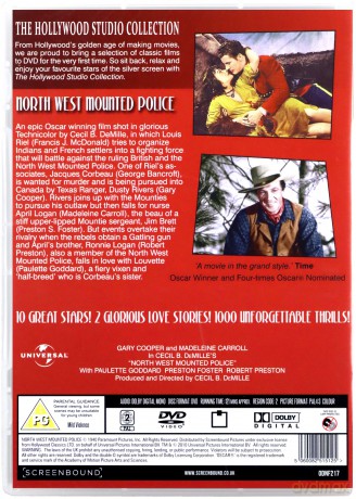 North West Mounted Police (Policja konna Północnego Zachodu) [DVD]