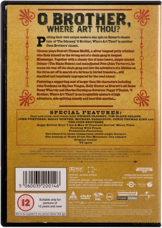 O Brother, Where Art Thou - Special Edition (Bracie, gdzie jesteś?) [DVD]