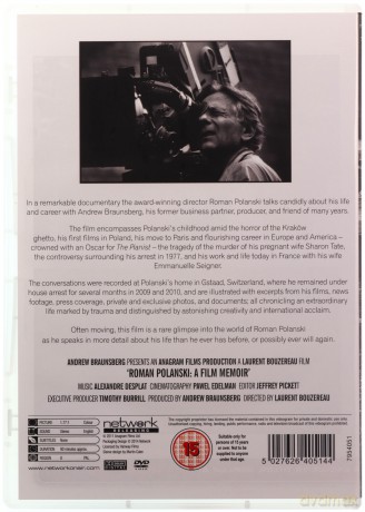 Roman Polanski - A Film Memoir (Roman Polański: Moje życie) [DVD]