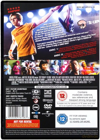 Scott Pilgrim Vs The World [DVD]
