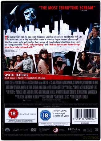 Scream VI (Krzyk VI) [DVD]