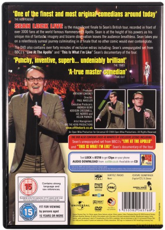 Sean Lock Live [DVD]