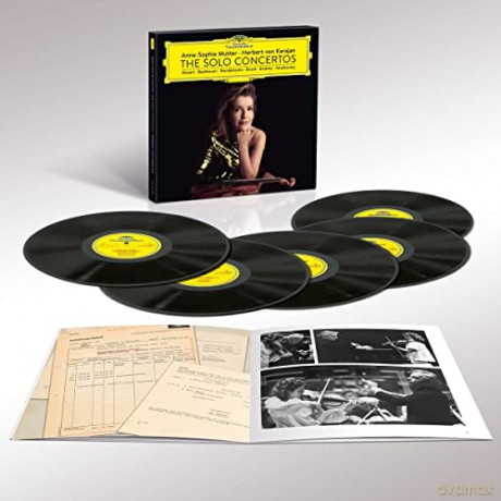 Anne Sophie Mutter: Mutter/Karajan: The Solo Concertos [5xWinyl]