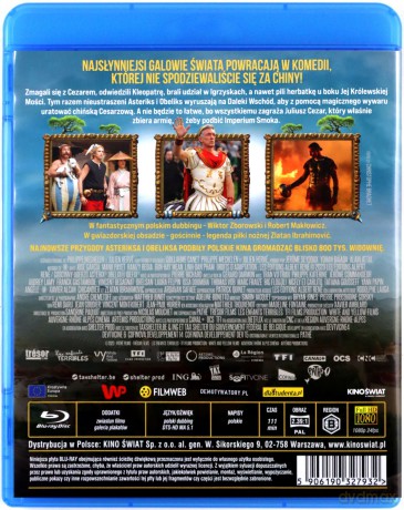 Asteriks i Obeliks: Imperium Smoka [Blu-Ray]