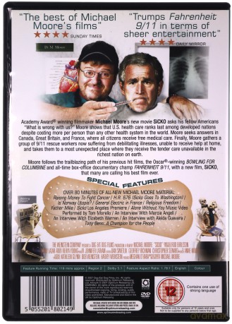 Sicko (Chorować w USA) [DVD]