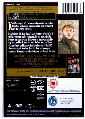 Slaughterhouse Five (Rzeźnia nr 5) [DVD]