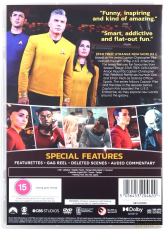 Star Trek - Strange New Worlds Season 1 [DVD]