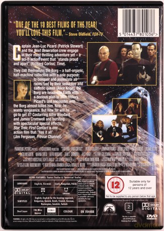 Star Trek 8 - First Contact (Star Trek: Pierwszy kontakt) [DVD]
