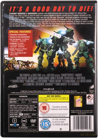Starship Troopers 3 - Marauder (Żołnierze kosmosu 3: Grabieżca) [DVD]