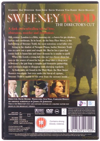 Sweeney Todd (The Director's Cut) (Sweeney Todd: Demoniczny golibroda z Fleet Street) [DVD]
