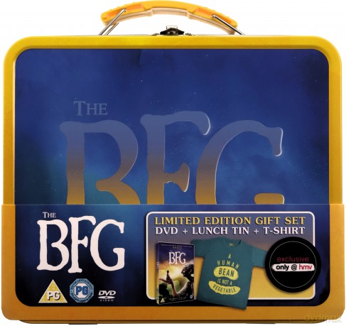 The BFG - Big Friendly Giant + T-Shirt + Lunchbox (BFG: Bardzo Fajny Gigant) [DVD]