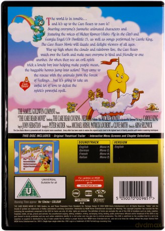 The Care Bears Movie (Opowieść o troskliwych misiach) [DVD]