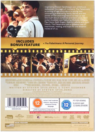The Fabelmans (Fabelmanowie) [DVD]
