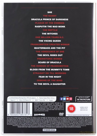 The Hammer Collection (21 Films) [21DVD]