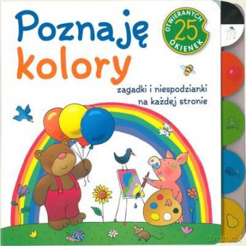 Poznaję Kolory 25 Okienek Tw [KSIĄŻKA]