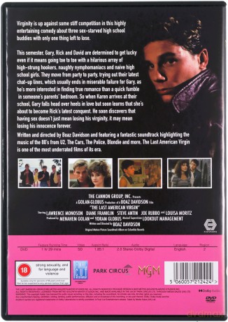 The Last American Virgin (Ostatnia amerykańska dziewica) [DVD]