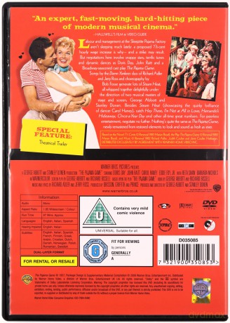 Piżamowa rozgrywka [DVD]