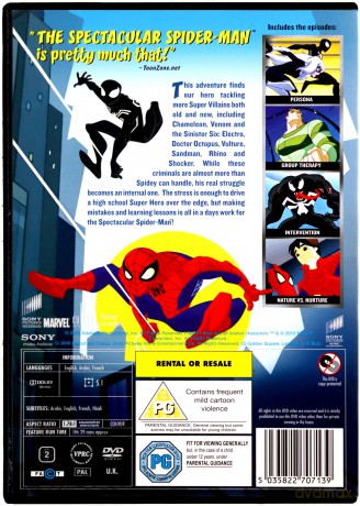 The Spectacular Spider-Man - Volume 4 [DVD]