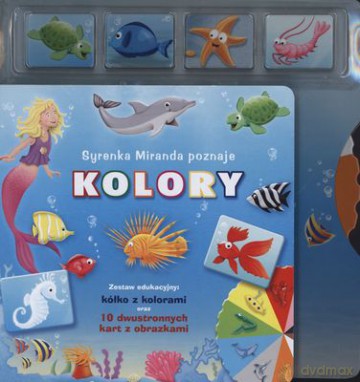 Syrenka Miranda Poznaje Kolory Tw - Urszula Kozłowska  [KSIĄŻKA]