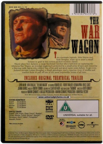 The War Wagon (Wóz pancerny) [DVD]