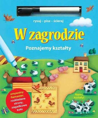 W Zagrodzie Poznajemy Kształty Tw - Ben Adams  [KSIĄŻKA]