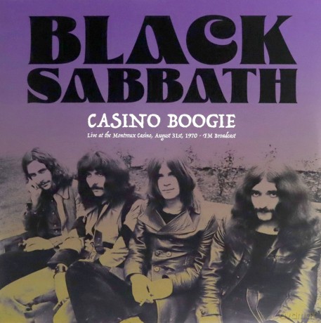 Black Sabbath: Casino Boogie: Live At The Montreux Casino. August 31st. 1970 - FM Broadcast (Colour) [Winyl]