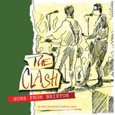 Clash: Guns From Brixton (Multicoloured Marble) [Winyl]