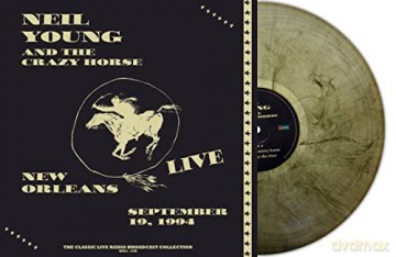 Neil Young And Crazy Horse: Live In New Orleans 1994 (White/Orange Splatter) [Winyl]