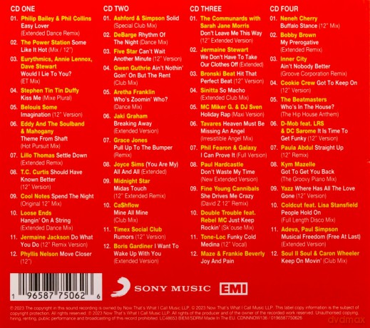 Now Dance - The 80s [4CD]