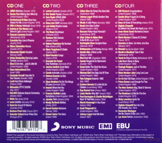 Now Thats What I Call Eurovision Song Contest [CD]