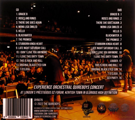 Quireboys: Orchestral Quireboys Live [2CD]