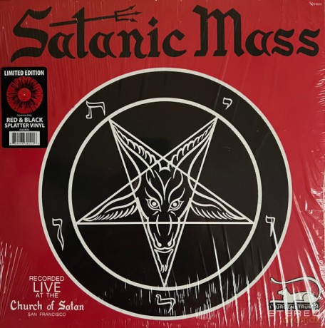 Anton Lavey: Satanic Mass (Red/Black Splatter) [Winyl]