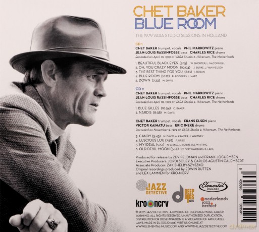Chet Baker: The 1979 Vara Studio Sessions In Holland [2CD]