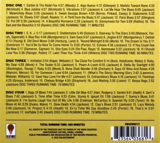 Milt Jackson: The Riverside Albums Collection 1961-1963 [4CD]