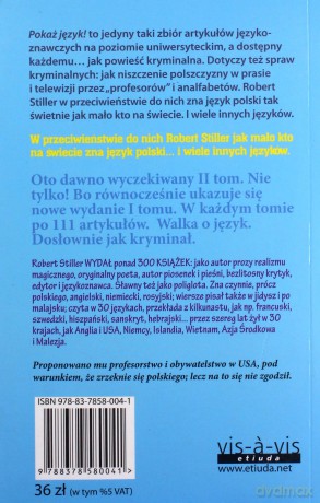Pokaż Język Tom 2 - Robert Stiller  [KSIĄŻKA]